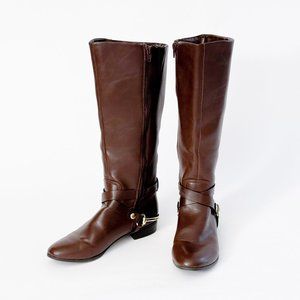 Merona Brown riding boots, size 7.5